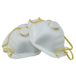 PÓŁMASKA maska OCHRONNA FFP2 z zaworkiem P2 EN149 maski przeciwpyłowe 2szt