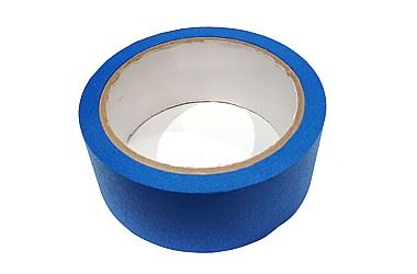 Taśma malarska 'BLUE SHARK' 38MM x 25M papierowa NIEBIESKA